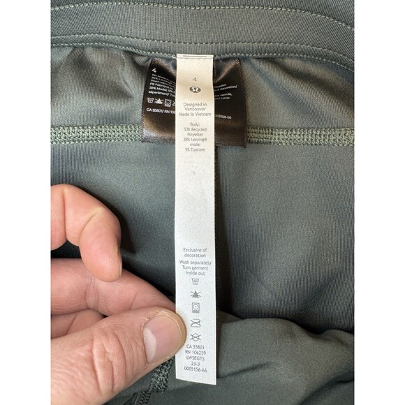 Lululemon Softstreme High-Rise Pant Green Smoked Spruce Women’s 4 W5EGTS - Picture 5 of 11